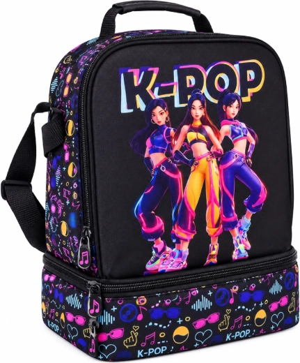 Θερμομονωτικό σακίδιο για κολατσιό K-Pop Demon Hunters