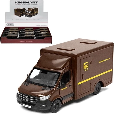 Μεταλλικό μοντέλο Mercedes-Benz Sprinter UPS σε κλίμακα 1:48