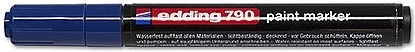 Μαρκαδόρος λάκας edding 790 – μπλε, 2–3 mm