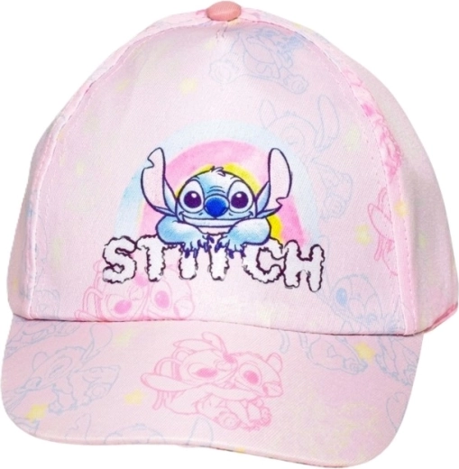 Ροζ καπέλο με γείσο Lilo και Stitch