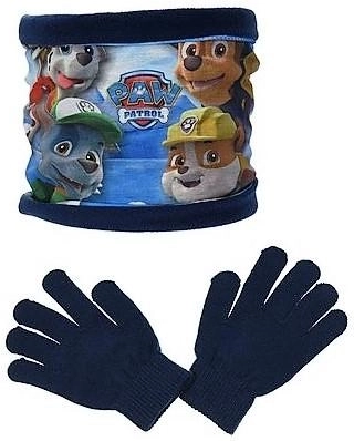 Λαιμός-κασκόλ και γάντια Paw Patrol - 1 τεμάχιο