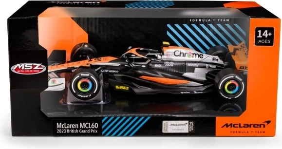 Μοντέλο αυτοκινήτου McLaren MCL60 British GP σε κλίμακα 1:24