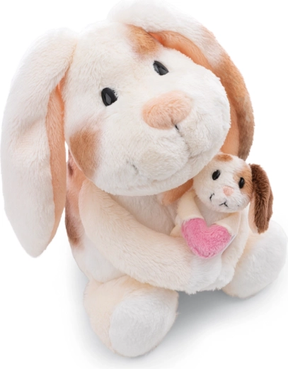 Λούτρινο κουνελάκι NICI με μικρό Little & Me 20 cm