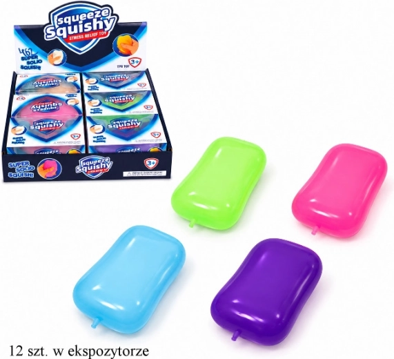 Αντιστρες σαπούνι squishy με λάδι καρύδας - 1 τεμάχιο