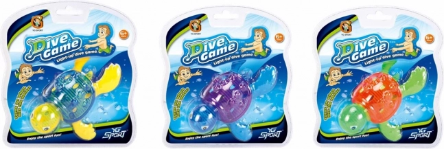Φωτιζόμενη καταδυτική χελώνα DIVE GAME
