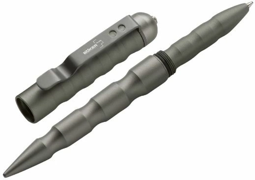 Böker Plus MPP γκρι τακτικό στυλό από αλουμίνιο
