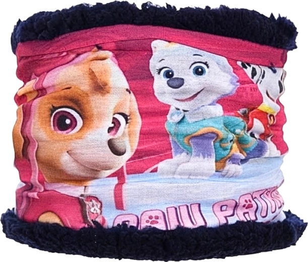 Παιδικός λαιμός-κασκόλ Paw Patrol Skye και Everest σκούρο μπλε