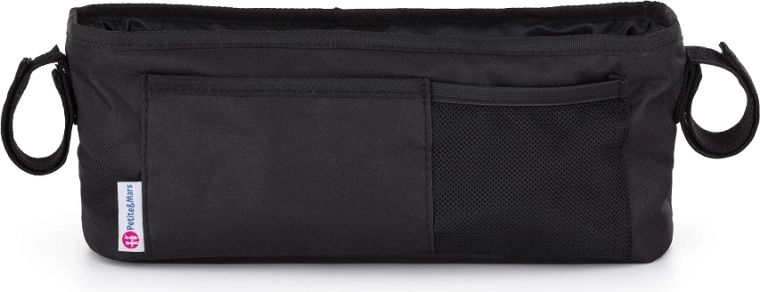 Οργανωτής καροτσιού Pocket Absolute Black PETITE&MARS