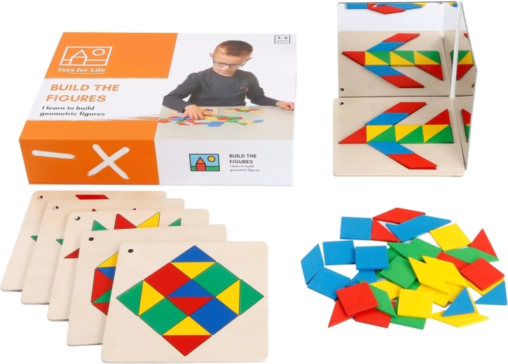 Toys for life ξύλινο μωσαϊκό