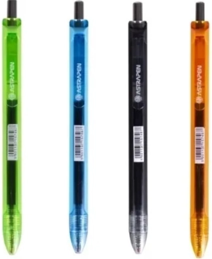 Στυλό διαρκείας ASTRA Stripes, 0,7 mm, μίξη χρωμάτων