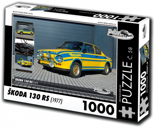 Παζλ Retro-Auta Škoda 130 RS 1000 κομμάτια