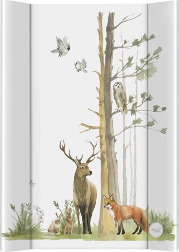 Μαλακή διπλής πλευράς αλλαξιέρα 50 × 70 Basic Woodland CEBA BABY