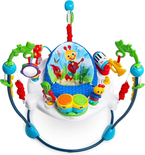 Baby Einstein πηδηχτήρι και κέντρο δραστηριοτήτων 2σε1 Neighborhood Symphony