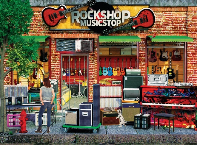 Παζλ 1000 κομματιών EUROGRAPHICS Rock Shop