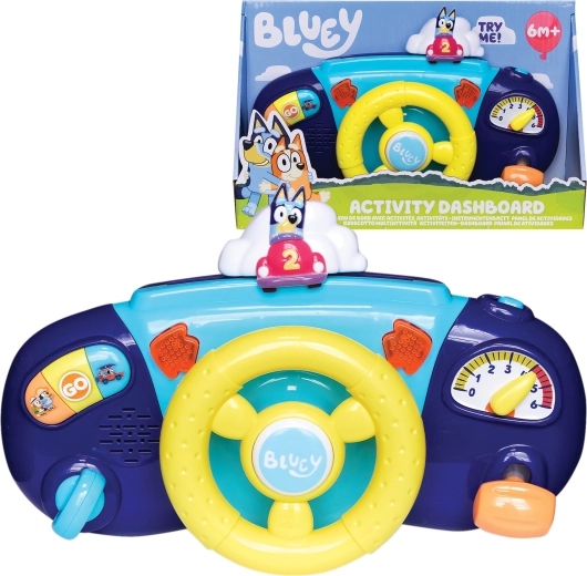 Διαδραστικό τιμόνι Bluey με φώτα και ήχους