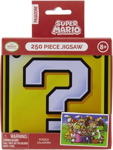 Παζλ Super Mario 250 κομμάτια σε μεταλλικό κουτί