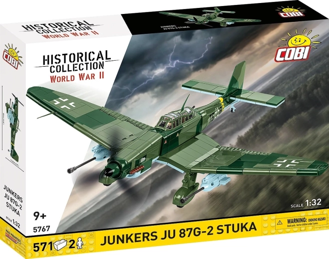 Κατασκευαστικό σετ αεροσκάφους Junkers Ju 87 G-2 Stuka – 571 κομμάτια