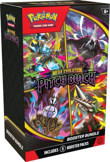 Pokémon TCG Mega Evolution Pitch Black booster bundle - 6 τεμάχια