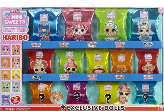 LOL Surprise Loves Mini Sweets x HARIBO party pack – σετ κουκλών και γλυκών