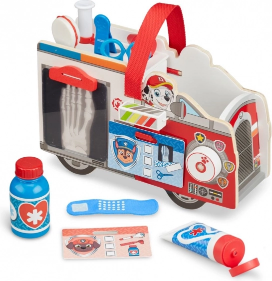 Ξύλινο σωστικό όχημα PAW PATROL