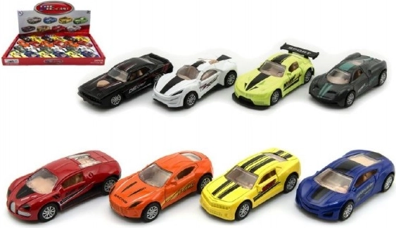 Μεταλλικό αυτοκινητάκι με μηχανισμό επαναφοράς