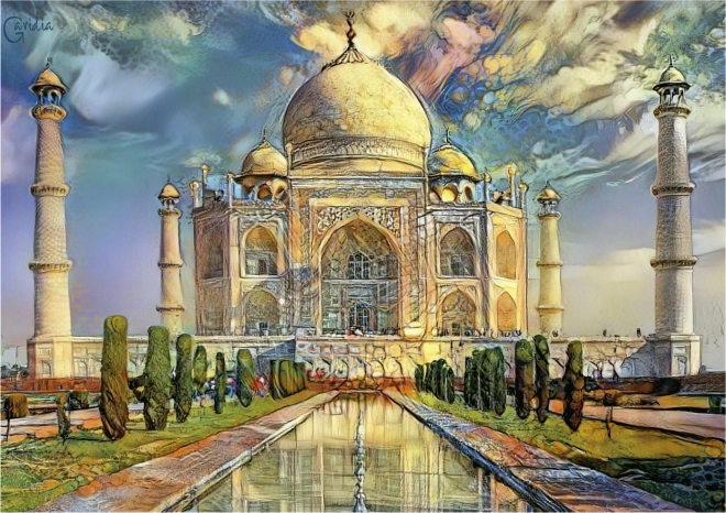 Παζλ Taj Mahal 1000 κομμάτια EDUCA