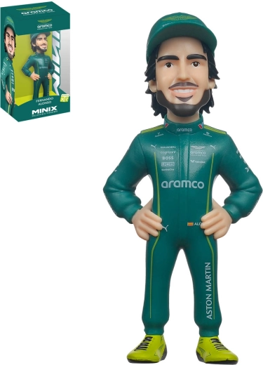 Συλλεκτική φιγούρα Minix Fernando Alonso (Aston Martin) - 1 τεμ.