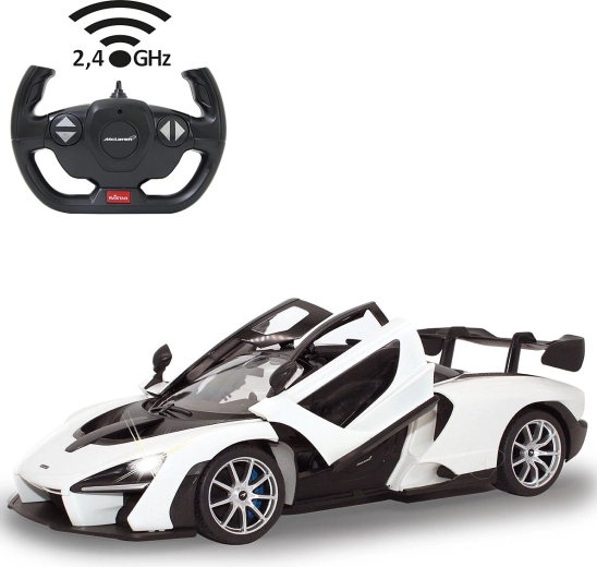 Jamara McLaren Senna τηλεκατευθυνόμενο αυτοκίνητο 1:14 λευκό 2,4 GHz με χειροκίνητα ανοιγόμενες πόρτες