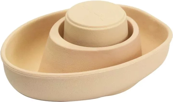 Πορτοκαλί λαστιχένια βαρκούλα PlanToys