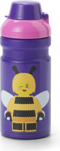 LEGO Bee μπουκάλι νερού μωβ