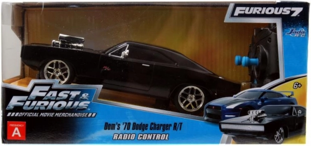 Fast & Furious τηλεκατευθυνόμενο αυτοκίνητο RC Dodge Charger 1970 1:24