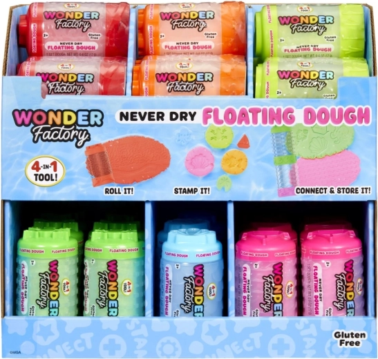 Wonder Factory άμμος μοντελισμού και πλαστελίνη Never Dry - 1 τεμάχιο