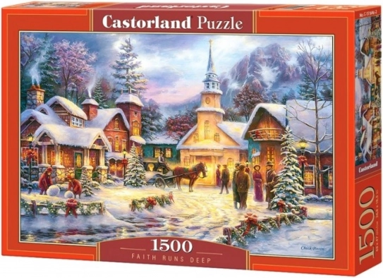 Παζλ Castorland 1500 κομμάτια Χειμώνας