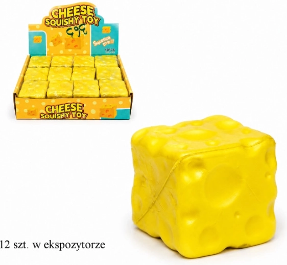 Χρυσό αντιστρές τυρί squishy για ζούληγμα