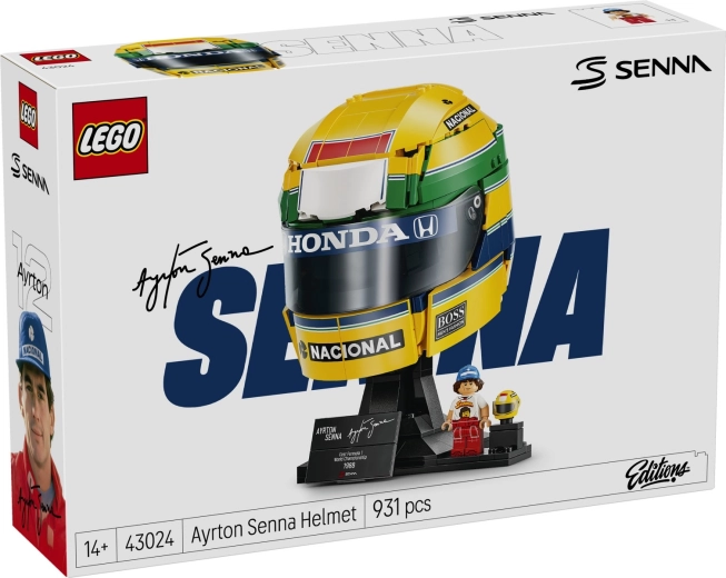 LEGO Editions κράνος Ayrton Senna