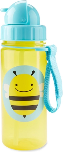 Skip Hop Zoo ποτηράκι με καλαμάκι μέλισσα 385 ml