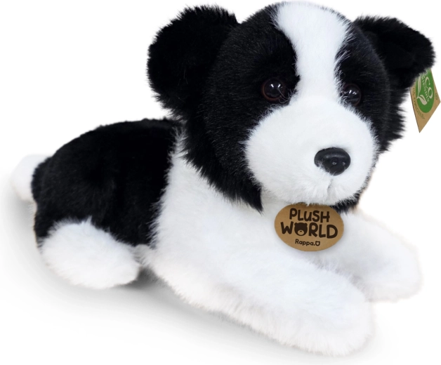Λούτρινος σκύλος Border Collie 22 cm eco-friendly Plush World