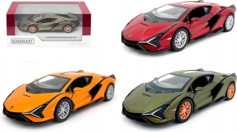 Μεταλλικό μοντέλο Lamborghini 1:40 με μηχανισμό Pull Back