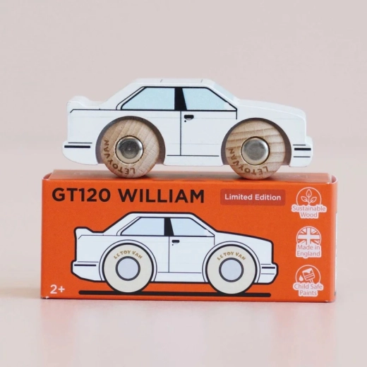 Ξύλινο αυτοκινητάκι William της Le Toy Van