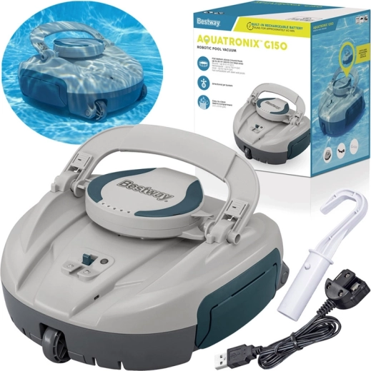 Bestway AquaTronix G150 ασύρματη ρομποτική σκούπα για τον πυθμένα της πισίνας