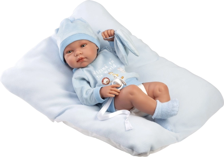 Llorens New Born ρεαλιστική κούκλα μωρό (αγοράκι) 43 cm