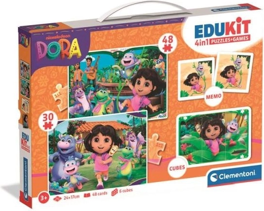 Clementoni Edukit 4 σε 1 Dora the Explorer