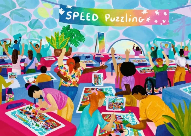 Ravensburger παζλ γρήγορης συναρμολόγησης 1000 κομματιών