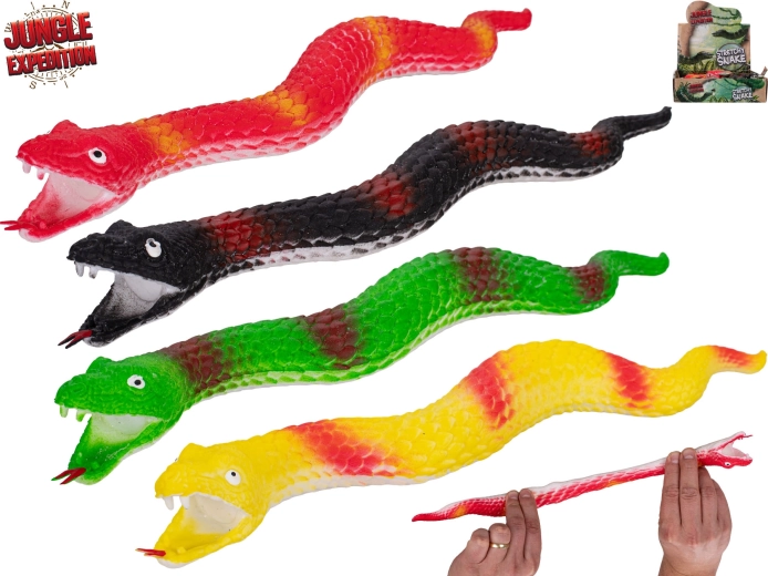 Ελαστικό φίδι Jungle Expedition 30 cm