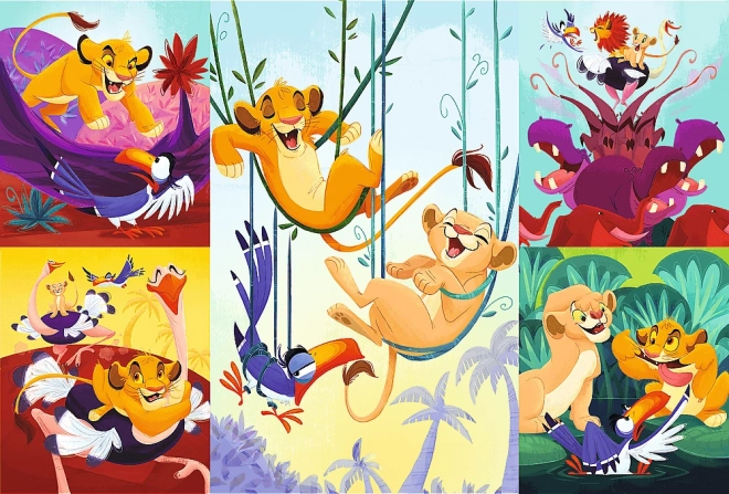 Παζλ 100 κομματιών DISNEY Ο ΒΑΣΙΛΙΑΣ ΤΩΝ ΛΙΟΝΤΑΡΙΩΝ