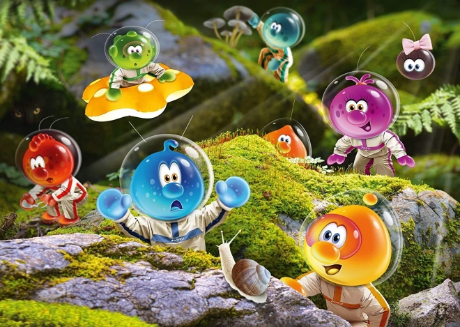 Παζλ SCHMIDT Spacebubble Club: προσγείωση σε δάσος με βρύα 1000 κομμάτια