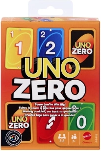 Mattel UNO Zero παιχνίδι με κάρτες