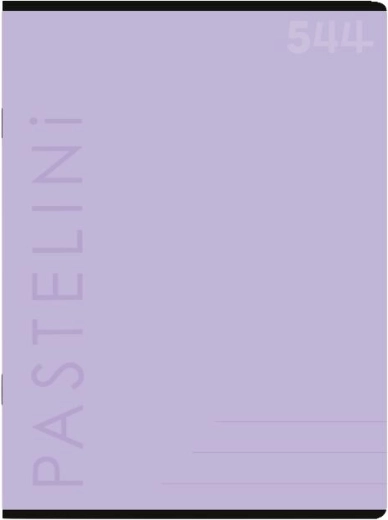 Τετράδιο A5 Pastelini μωβ ριγέ