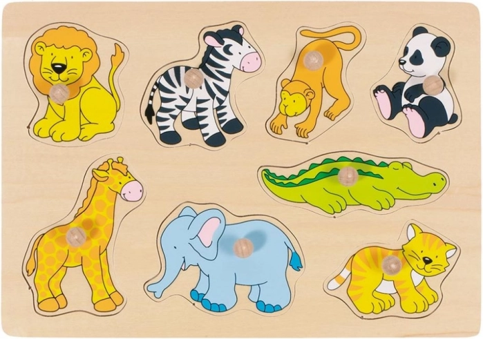 Παζλ με λαβές ZOO