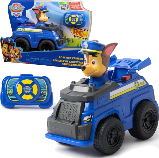 Spin Master Paw Patrol τηλεκατευθυνόμενο αστυνομικό αυτοκίνητο RC Chase με φως